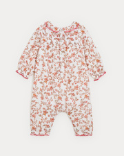 Augustine long jumpsuit in cotton gauze Arabesque print  Natalys