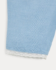 Paula chambray trousers Light blue colour  Natalys