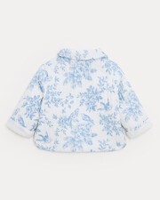 Janice quilted jacket Porcelain print  Natalys