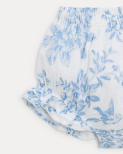 Zelie cotton gauze bloomer Porcelain print  Natalys