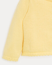 Victoire fancy cardigan Yellow colour  Natalys