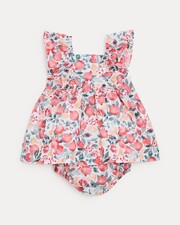 Eglantine sleeveless dress Pomegranate print  Natalys
