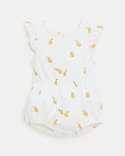 Albertine terry romper Pear print  Natalys