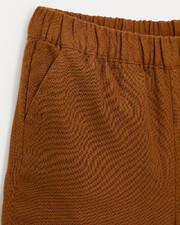 Achille cotton gauze trousers Hazelnut colour  Natalys
