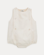 Honore twill romper Beige colour  Natalys