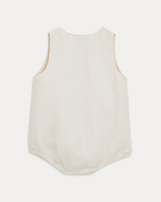 Honore twill romper Beige colour  Natalys