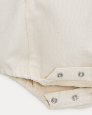 Honore twill romper Beige colour  Natalys