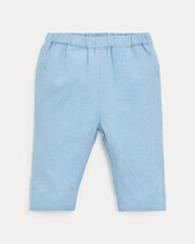 Achille chambray trousers Light blue colour  Natalys