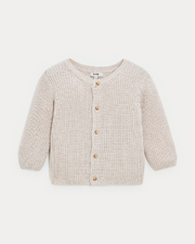 James fancy knit cardigan Beige colour  Natalys