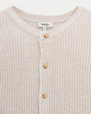 James fancy knit cardigan Beige colour  Natalys