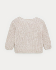 James fancy knit cardigan Beige colour  Natalys