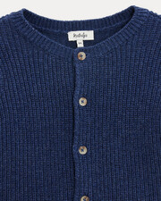 James fancy knit cardigan Natural blue colour  Natalys