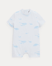 Marcel UV protection swimsuit Whale print  Natalys