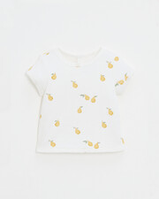 Lubin terrycloth short-sleeved T-shirt Pear print  Natalys