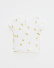 Lubin terrycloth short-sleeved T-shirt Pear print  Natalys