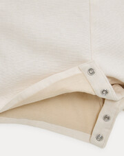 Edgar short twill dungarees Beige colour  Natalys