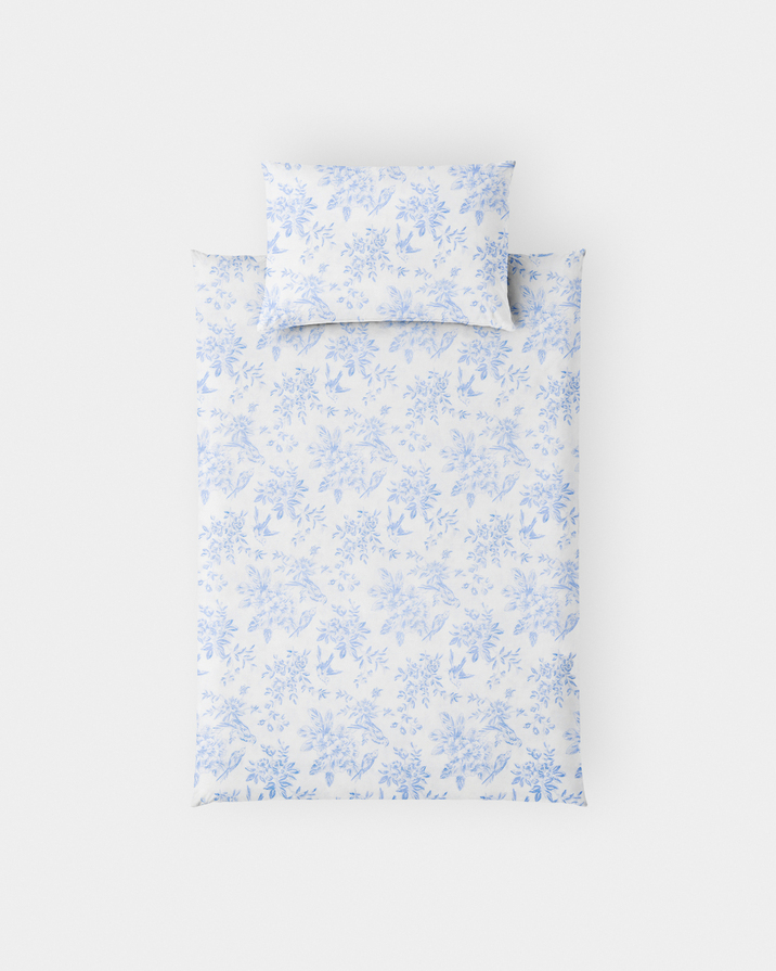 Colette bed linen set Porcelain print  Natalys