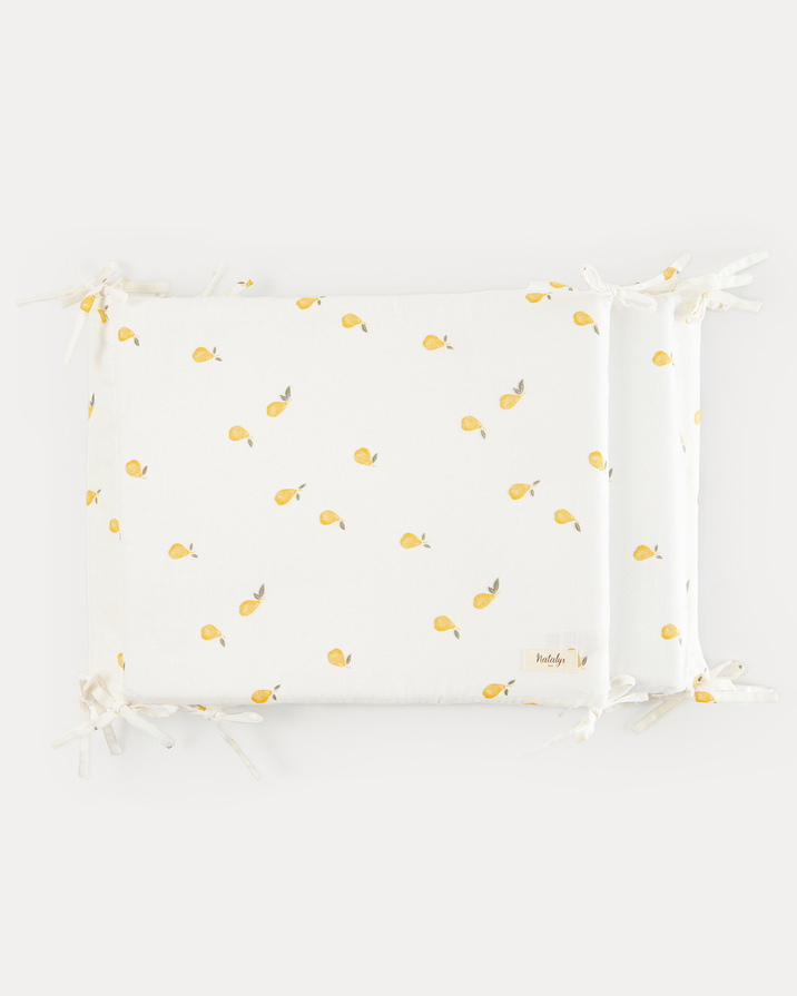 Leandre bumper pad Pear print  Natalys