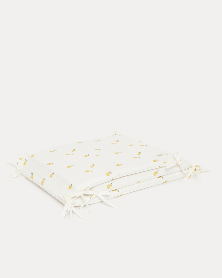 Leandre bumper pad Pear print  Natalys