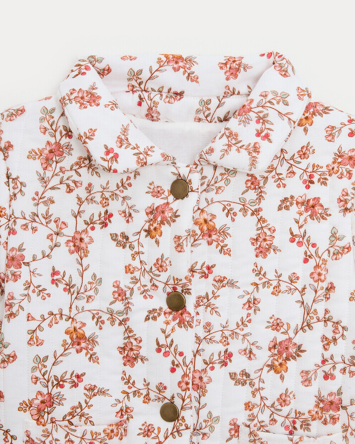 Janice quilted jacket Arabesque print  Natalys