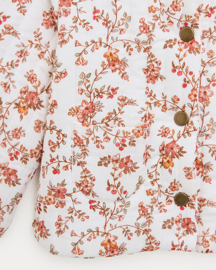 Janice quilted jacket Arabesque print  Natalys