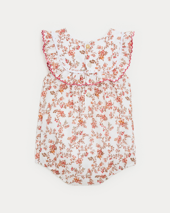 C&eacute;lestine cotton gauze romper Arabesque print  Natalys