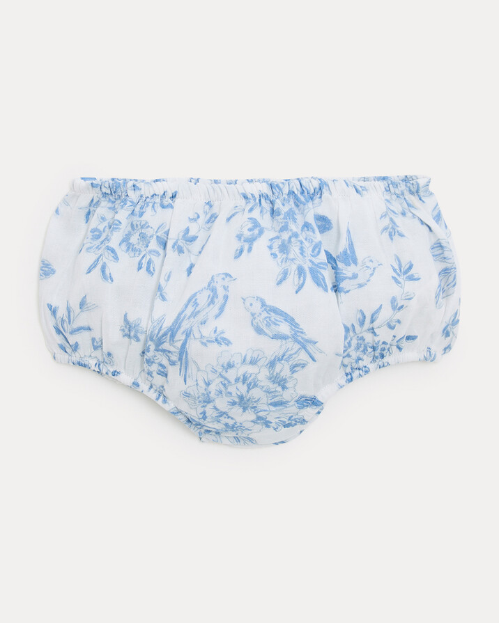 Margot long-sleeved dress Porcelain print  Natalys