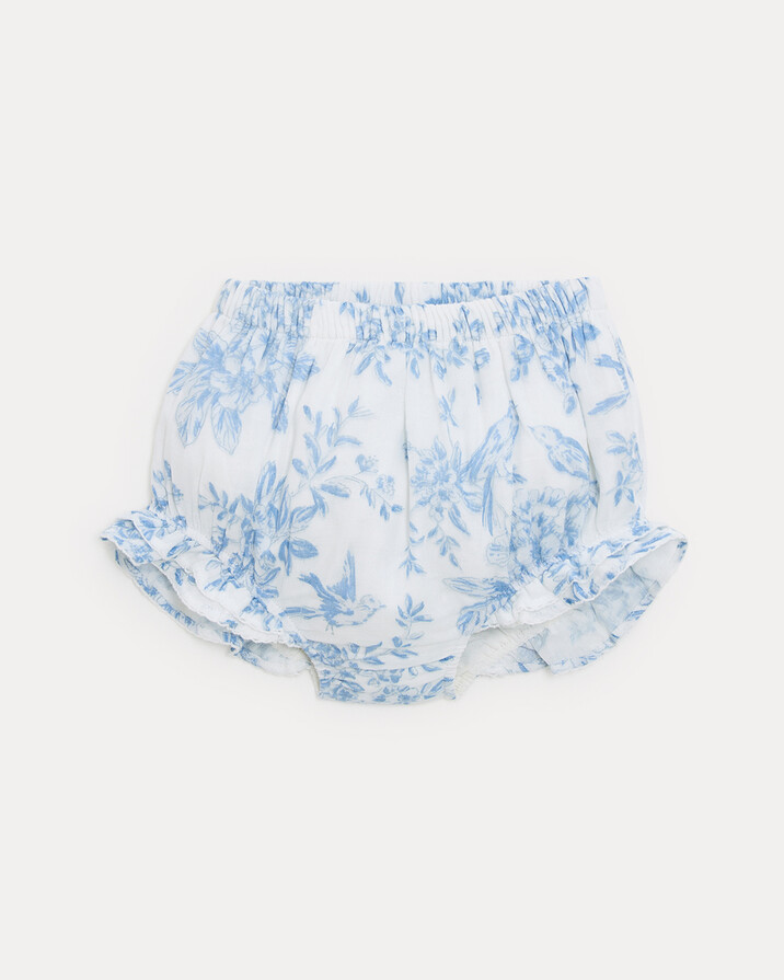 Zelie cotton gauze bloomer Porcelain print  Natalys