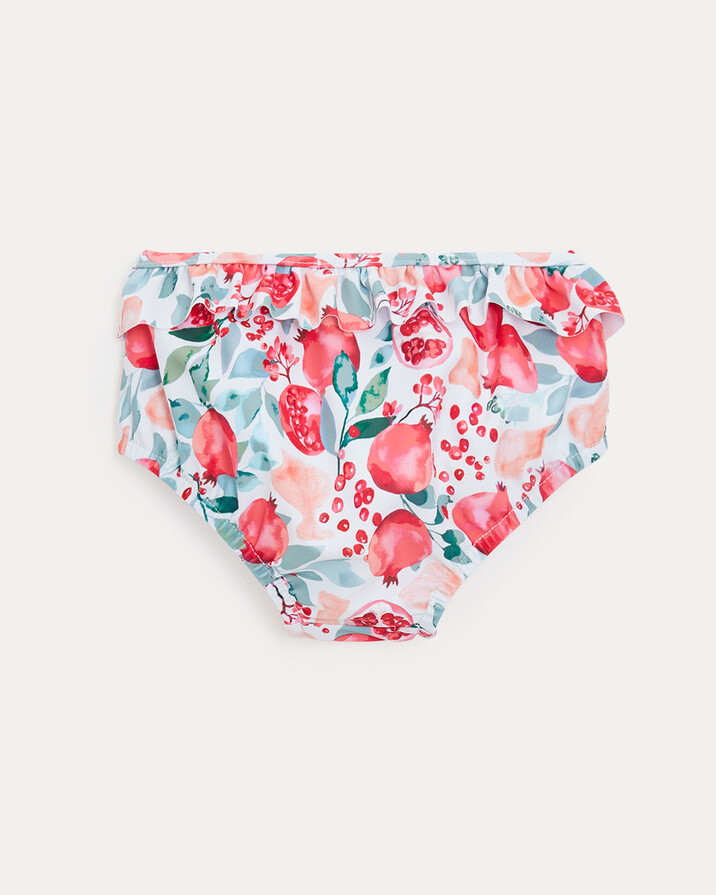 Pia UV protection swimwear Pomegranate print  Natalys