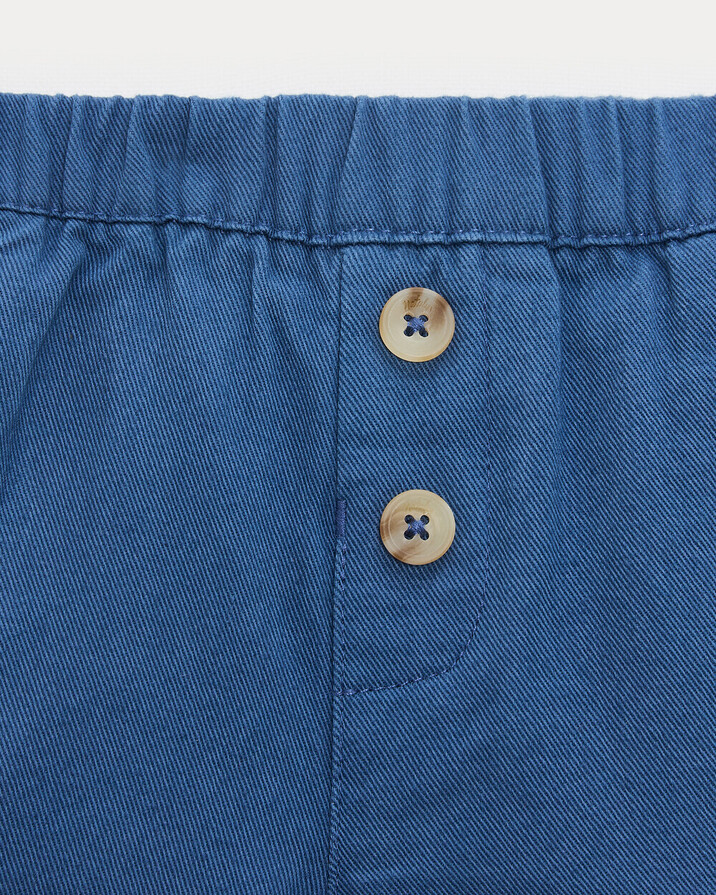 Noe twill shorts Natural blue colour  Natalys