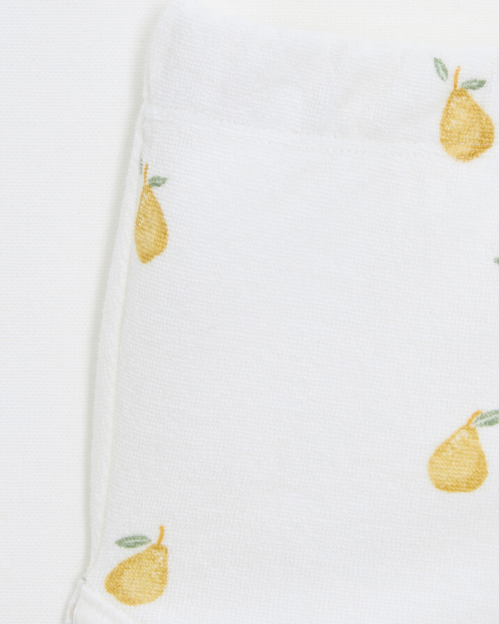 Eliott terrycloth shorts Pear print  Natalys