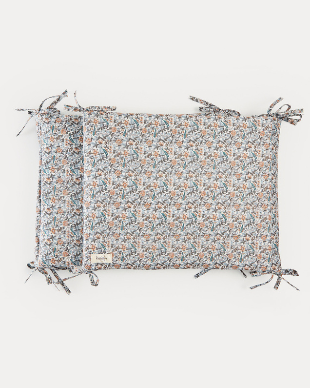 Leandre bumper pad Liberty fabric Natalys