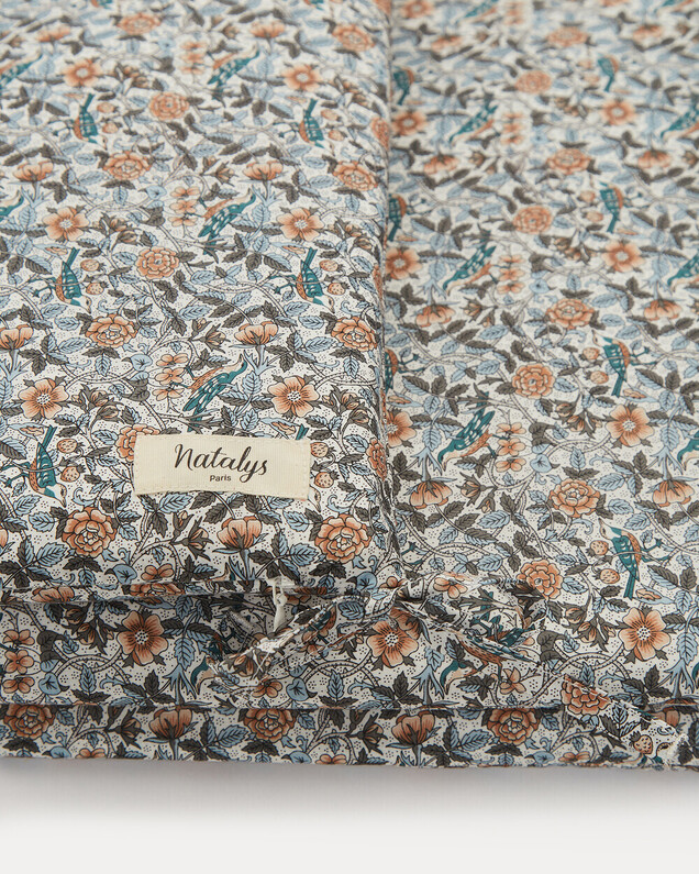 Leandre bumper pad Liberty fabric Natalys