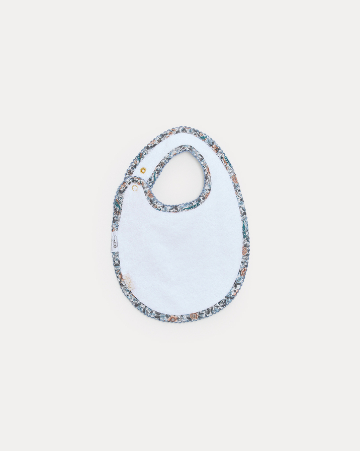 Eugene adjustable bib Liberty fabric  Natalys