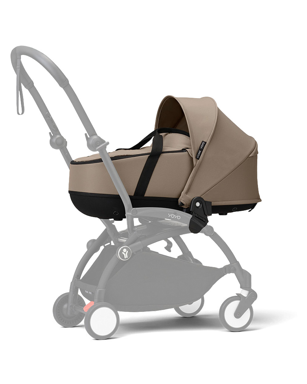 YOYO&sup3; newborn carrycot Taupe color  Stokke