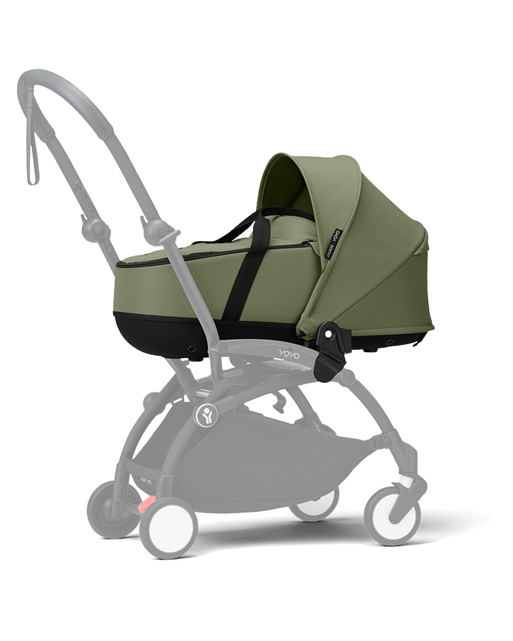 YOYO&sup3; newborn carrycot Olive color  Stokke