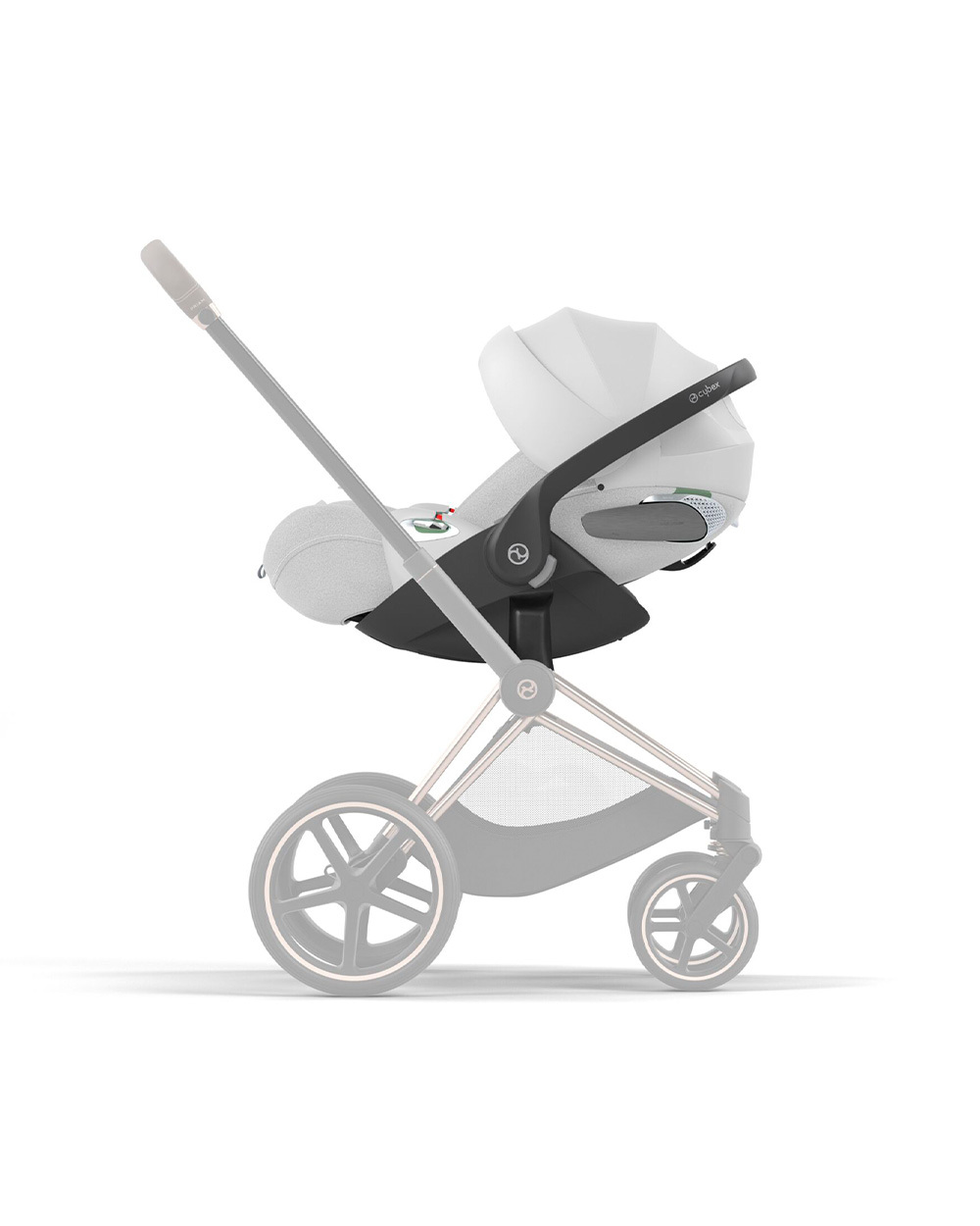 Cloud T i-Size car seat Platinum white colour (Plus)  Cybex