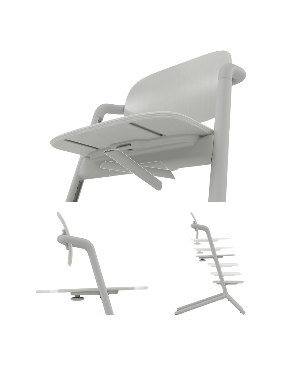 Lemo 3-in-1 high chair Suede grey colour  Cybex
