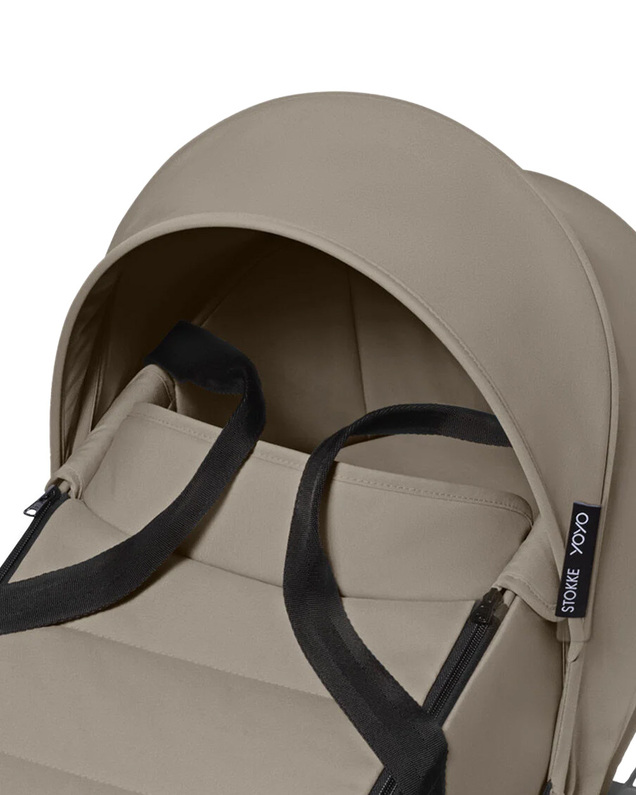 YOYO³ newborn carrycot Taupe color Stokke
