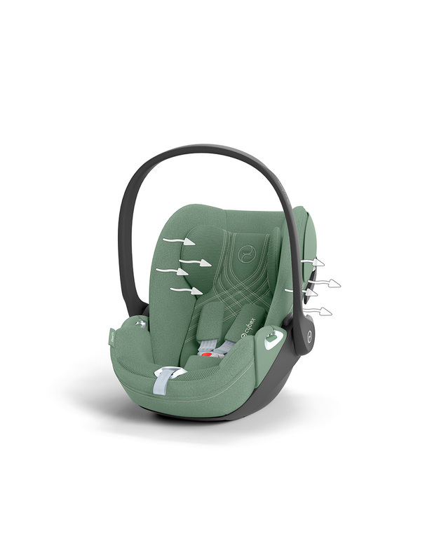 Cloud T i-Size car seat Leaf green colour (Plus) Cybex