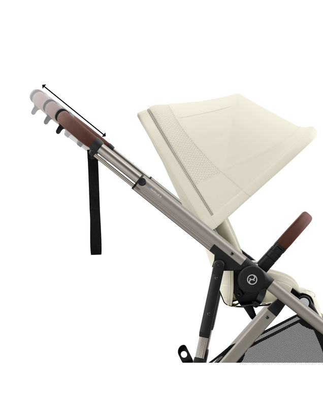 E-Gazelle S pushchair Seashell beige colour Cybex