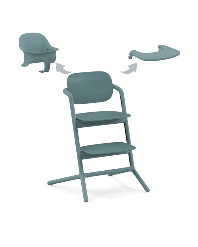 Lemo 3-in-1 high chair Stone blue colour  Cybex