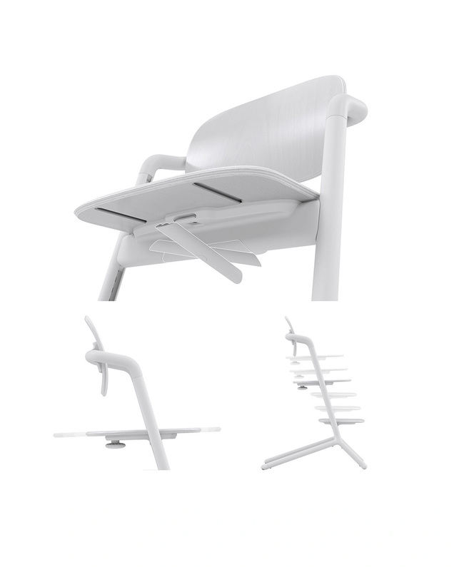 Lemo 4-in-1 high chair All white colour  Cybex