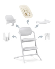 Lemo 4-in-1 high chair All white colour  Cybex
