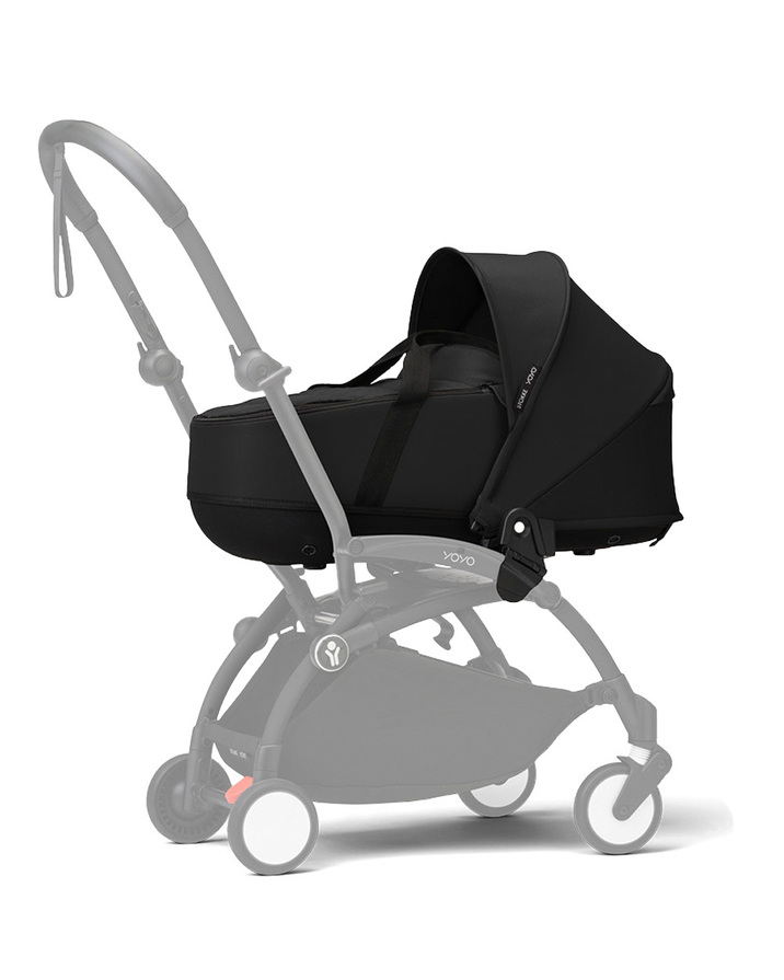 YOYO&sup3; newborn carrycot Black color  Stokke