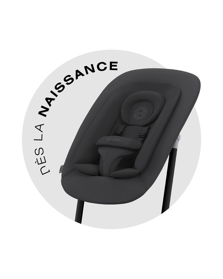 Lemo 4-in-1 high chair Stunning black colour  Cybex
