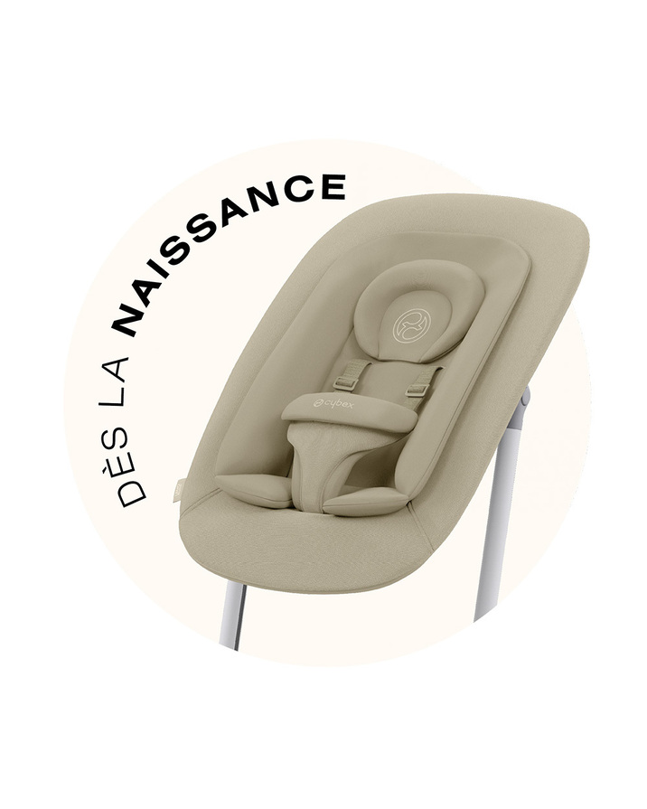 Gold bouncer for Lemo/Click & Fold Sand white colour  Cybex