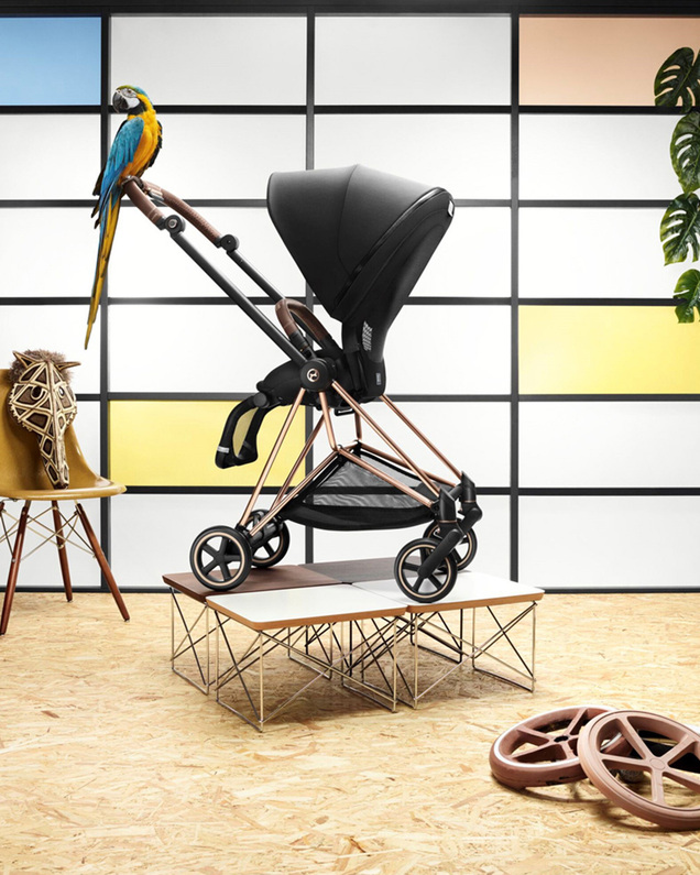 Mios frame Chrome black colour  Cybex